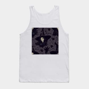 Halloween Monsters 21 - Witch Tank Top